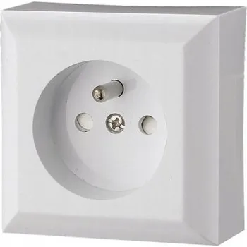 Elektrická zásuvka Elektrická Zásuvka GAO bílá