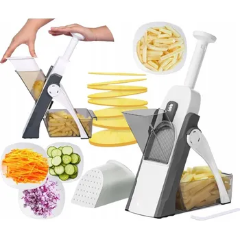 Kráječ zeleniny Kráječ PrzyPas multifunkční ruční s nastavitelnou tloušťkou krájení