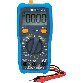 Multimetr Solight multimetr, max AC 600V, max. DC 600V/10A, NCV - V29