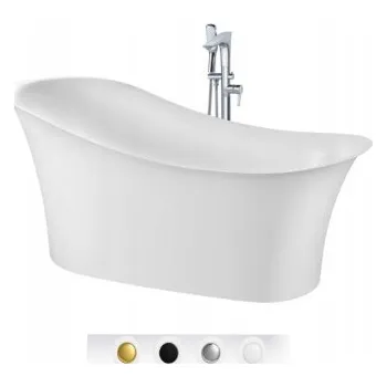 Vana BRAIDER Volně stojící vana AVA 170 cm, sifon + zátka