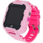 Dětské hodinky s GPS lokátorem KT12 4G - Růžové