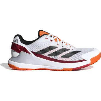 Pánské oblečení Pánské padelové boty adidas Crazyquick Lightstrike Padel Shoes Ftwr White/Core Black/Lucid Orange EUR 44