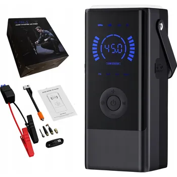 Powerbanka STARTOVACÍ BOOSTER 4v1 STARTOVACÍ ZAŘÍZENÍ KOMPRESOR POWERBANKA SVÍTILNA