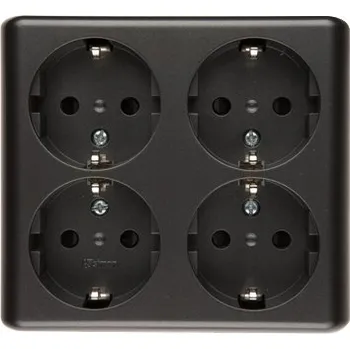 Elektrická zásuvka Kontakt do Elektrická Zásuvka Kontakt-simon Gray