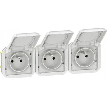 Elektrická zásuvka Elektrická Zásuvka vodotěsná Legrand bílá