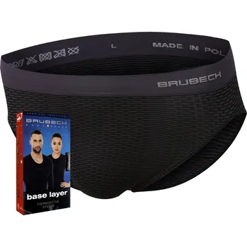 Slipy Pánské SLIPY BRUBECK BE10040 3D funkční TERMO prádlo r XL