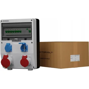 Rozvaděč Staveništní rozvaděč ECO-S/FI 32A 16A 2x230V Doktorvolt DV-2633-D