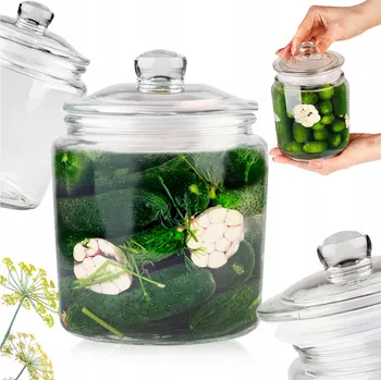 Sklenice Sklenice s víčkem Superbutelki, průměr 92 mm, 2 ks