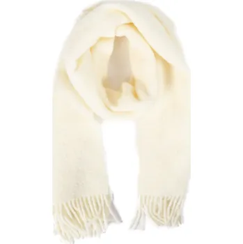 Dámské pončo Wooline Merino šála model Boucle, ecru