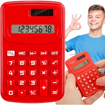 Kancelářská technika Kancelářská kalkulačka BUDMAR KAPESNÍ KALKULAČKA BAREVNÁ