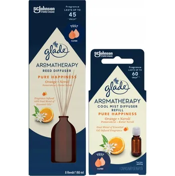 Vonná tyčinka Glade Vonné tyčinky + Náplň Pure Happiness Nerola 80ml Mix 2 ks