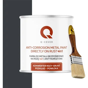 barva na kov ANTIKOROZNÍ BARVA NA KOV A PLECH REZ ANTRACIT RAL 7016 MATNÁ 2,5 L