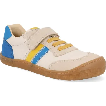 Barefoot dětské tenisky Koel - Dylan II Leather 3.0 Beige béžové Velikost: 25
