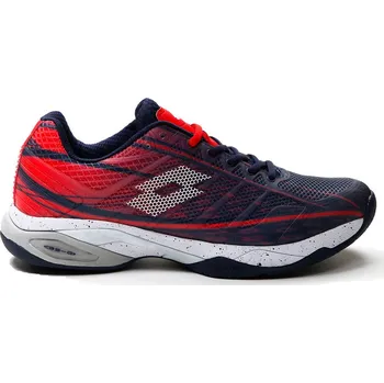 Pánská sportovní obuv Pánská tenisová obuv Lotto Mirage 300 Speed Navy Blue/All White/Red Poppy EUR 42,5