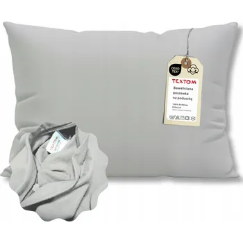 Povlečení POVLEČENÍ NA POLŠTÁŘ BAVLNA SVĚTLE ŠEDÉ 50x60 SOLIDNÍ BOHO SKRYTÝ ZIP