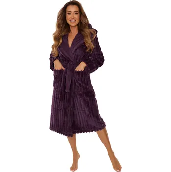 Dámský župan Dámský župan DE LAFENSE 887 SUTTON fialová L 0