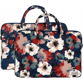 brašna na notebook Wonder Brašna na Notebook 15-16 palců, modré kamélie