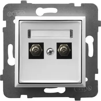 Elektrická zásuvka Ospel Elektrická Zásuvka zásuvka bílá