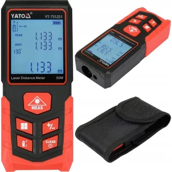 Měřící laser Laserový dálkoměr do interiéru Yato 31-60 m