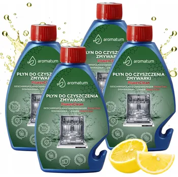 Mycí prostředek Čisticí prostředek na myčku nádobí Čistič myčky nádobí Aromatum Citron 4 x 250 ml