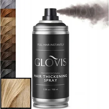 Vlasová regenerace Glovis Zahušťovač vlasů světlý blond 100 ml mikrovlákna pro zahuštění vlasů