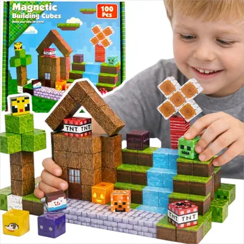 ostatní stavebnice STAVEBNICE PIXEL 100 DÍLKŮ PANÁČEK KONSTRUKČNÍ KRYCHLE XL