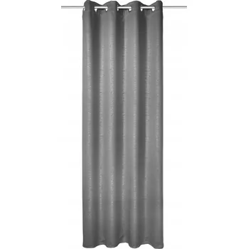 Obraz Závěs Blackout s kroužky Orion, 140 x 245 cm, barva šedá