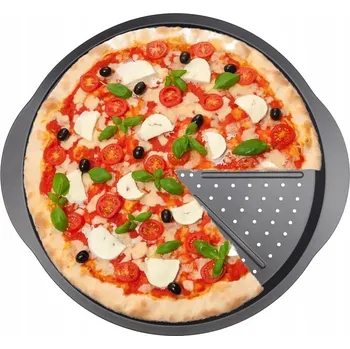 Nádoba na pečení Plech na pizzu Guardini 34 x 38,5 cm, průměr 32 cm