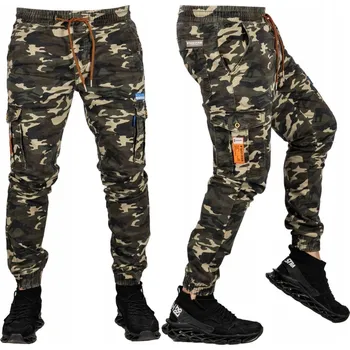 Pánské kalhoty VEL.36 Pánské kalhoty maskáčový JOGGERY kapsáče TALUS