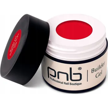 Lak na nehty Stavební Gel na nehty PNB Builder Gel 039 Passion Ruby 15 ml
