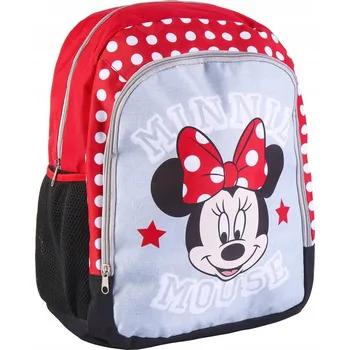 Školní batoh jednokomorový Minnie Mouse červený