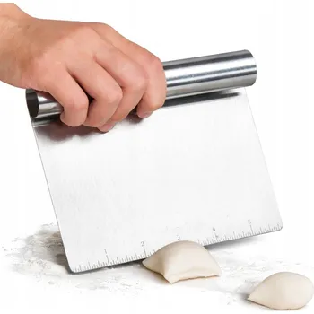 Kuchyňská stěrka Stěrka cukrářská Brunbeste nerezová ocel stříbrná s roztečí 15 cm