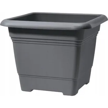 Květináč Květináč plast šedý Scheurich 58 cm x 58 cm x 45 cm