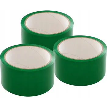 Balicí páska 70 m zelená lepicí balicí 76y 48/76y SILNÁ 3 ks