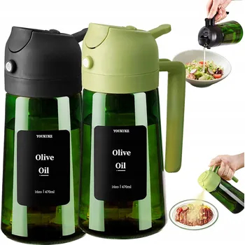 Nádoba na olej a ocet Rozprašovač NA OLEJ OCET dávkovač atomizér skleněná láhev na olej ocet