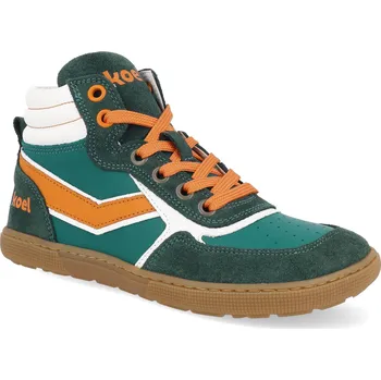 Barefoot kotníkové boty Koel - Danish Nappa tyrkysové Velikost: 32