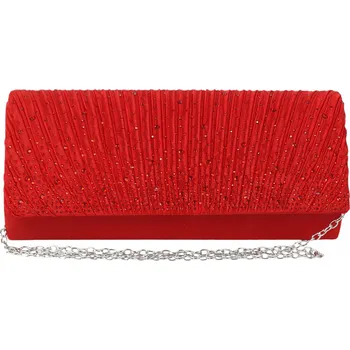 Kabelka Červená polyester kabelka psaníčko Beltimore