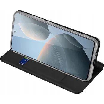 Pouzdro na mobilní telefon Flipové pouzdro Dux Ducis pro Xiaomi Poco X6 Pro 5G / Redmi K70E, černé