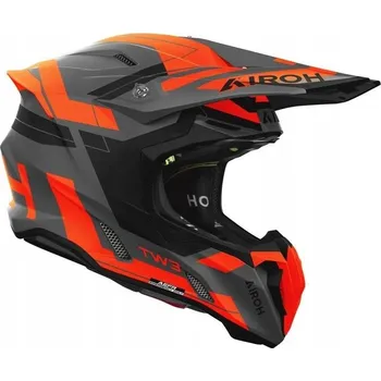 Helma na motorku MOTOCYKLOVÁ PŘILBA AIROH TWIST 3 DYNASTY ORANGE MATT [Velikost XS]