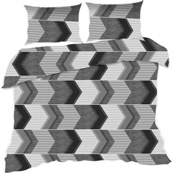 Povlečení Povlečení bavlněné 1838N šedé 4958 160x200 KARO