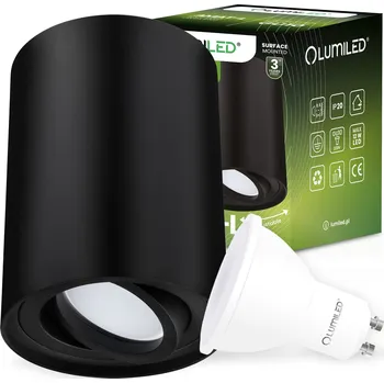 Bodové svítidlo Bodové kulatý svítidlo Lumiled černé