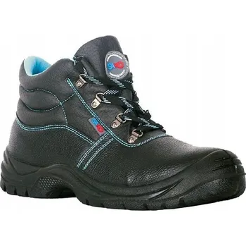 Pracovní obuv Pracovní boty kotníkové pánské kožené SAKO S3 velikost 43