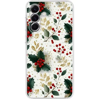 Pouzdro na mobilní telefon Pouzdro pro Samsung Galaxy A56 5G, Útulné Vánoce, Vánoční ozdoby