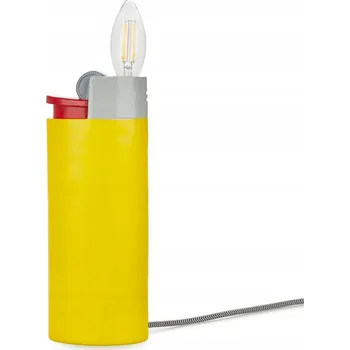 Lampička Stolní lampa Lighter žlutá - dekorativní lampička na stůl, Balvi