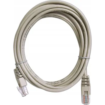 Síťový kabel Art Patchcord UTP Cat.5e 3m šedý (AL-OEM-302)