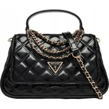 Kabelka Guess kabelka z eko kůže černá