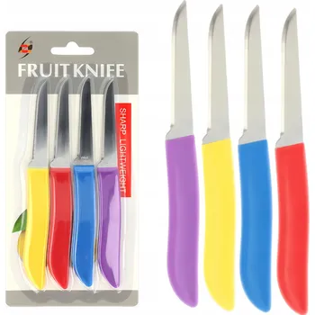 Kuchyňský nůž NŮŽ ZELENINY KUCHYŇSKÝ NŮŽ NA LOUPÁNÍ ZELENINY SADA NOŽE 4 KS