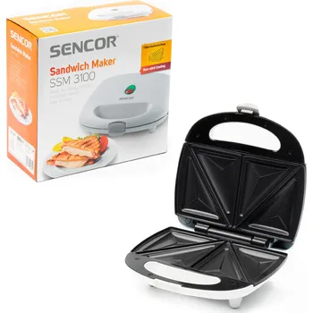 Toustovač Sencor SSM 3100 Sendvičovač 700W 4 toasty