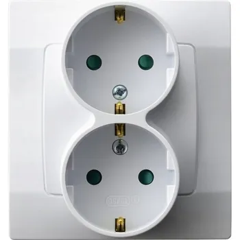 Elektrická zásuvka Elektrická Zásuvka Ospel bílá