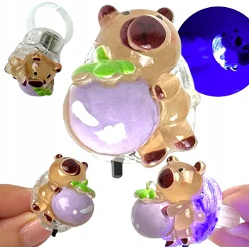 Prsten PRSTÝNEK S KAPYBAROU pro DĚTI - Svítící Udělátko